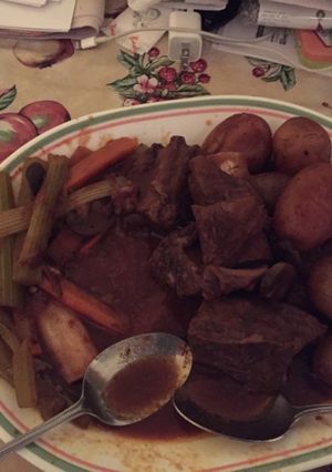 A picture of WendyG's take on Wine-Braised Beef Short Ribs.