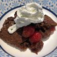 Cherry 🍒 Vanilla Coke Spiced Rum Brownie Cake