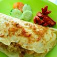 Telur Dadar isi Nasi Goreng