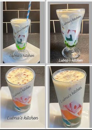 A picture of Custard Jelly Drink:.