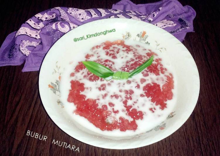 Bahan-bahan Bubur Mutiara #Bandung_Recookdiahayu Sederhana dan Mudah Dibuat