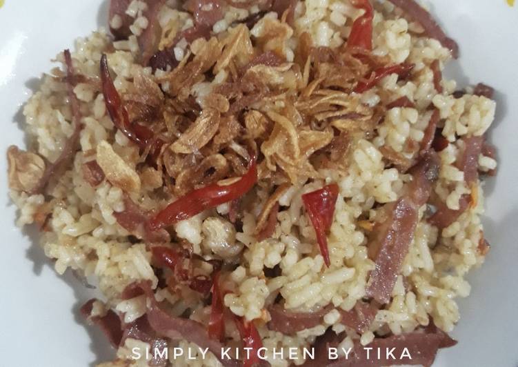 Resep Nasi Goreng Bumbu Rendang oleh Simply Kitchen by Tika - Cookpad