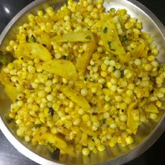 A picture of Sabudana khichdi.
