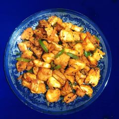 A picture of Bread Upma.