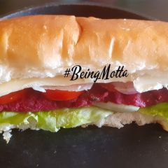 A picture of Beetroot Sub Sandwich.