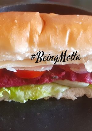 A picture of Beetroot Sub Sandwich.