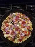 Quiche with Lavash Crust
