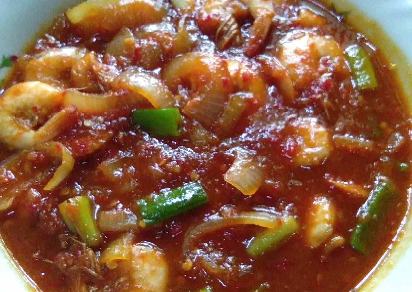 Udang saus padang