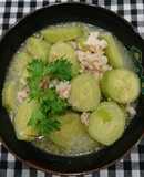 Canh Chuối Xanh Nấu Tôm