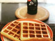 Uma foto de waffle farinha de arroz