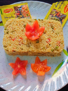 मसाला ई मैजिक फ्राई राइस(Masala -e- magic fry in hindi) रेसिपी मुख्य फोटो