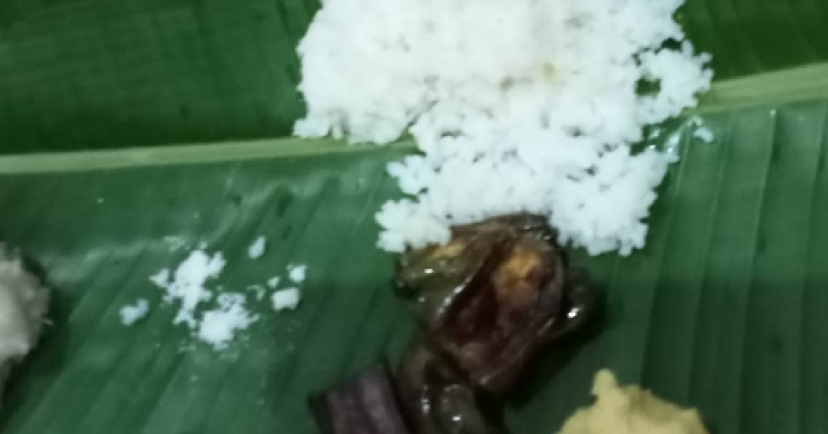 Raw banana, potato mashed with salt and ghee Recipe by namrata sarmah