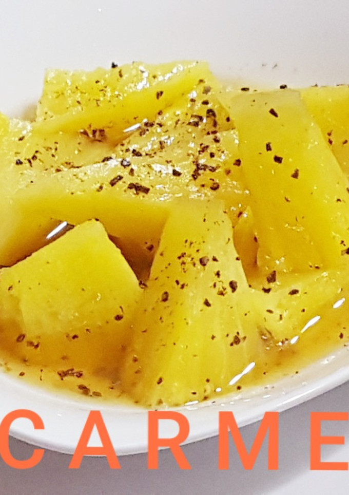Una foto de Piña especiada al moscatel