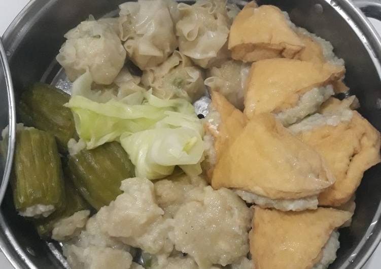 Olahan Siomay Ikan Tuna (Takaran Sendok) | Cara Bikin Siomay Ikan Tuna (Takaran Sendok) Yang Mudah Dan Praktis