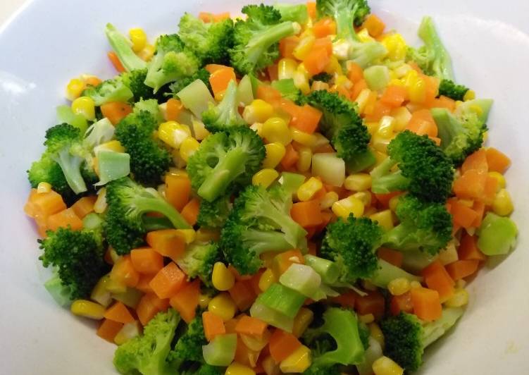 Langkah Mudah untuk Menyiapkan Sayur vegetarian, Enak