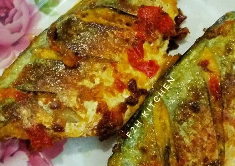 Ikan Kembung Panggang Bumbu Padang