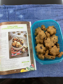 Foto resep Low Carbs / Keto Chocochips Cookies