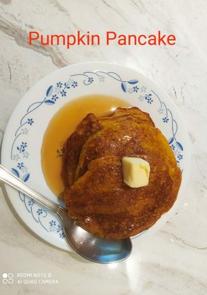 A picture of Pumpkin pancake.