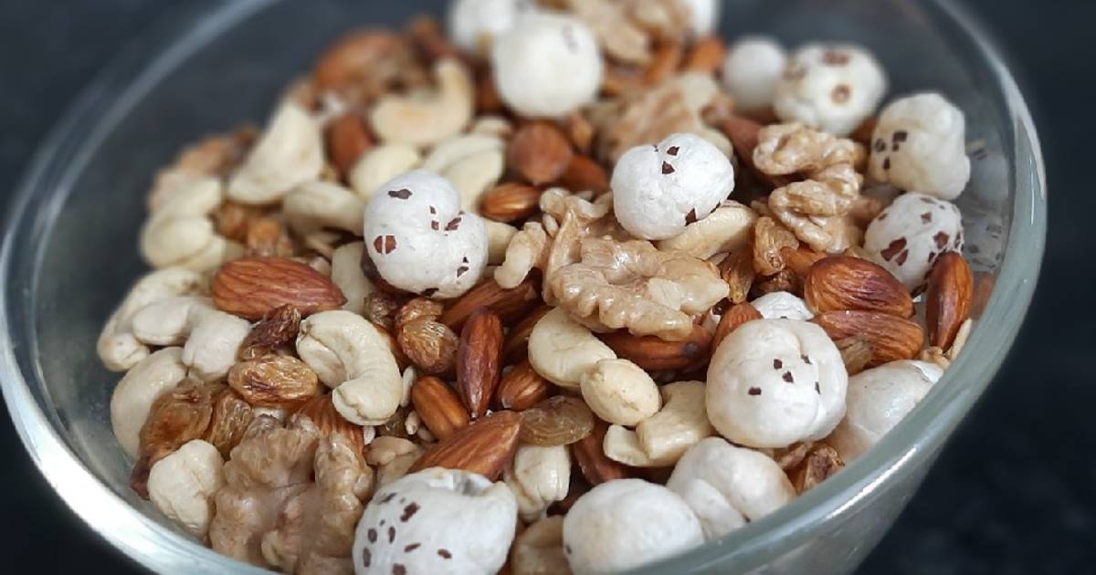 Dry fruit Namkeen Recipe by Sakshi Bhasin Cookpad