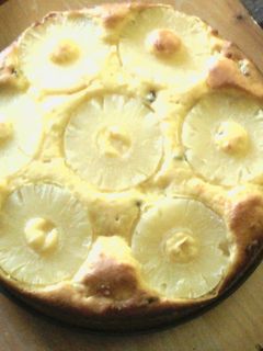 Ananászos piskóta recept fotója