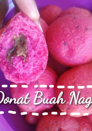 Foto resep Donat Buah Naga