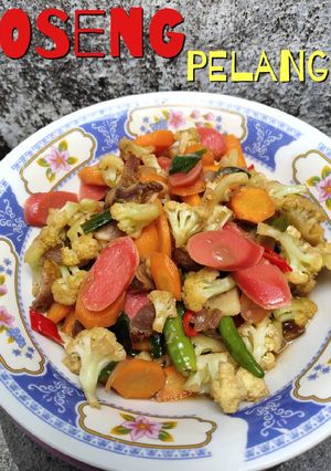 Foto resep Oseng Pelangi