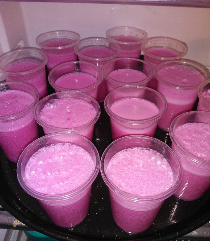 Una foto de Gelatina de leche