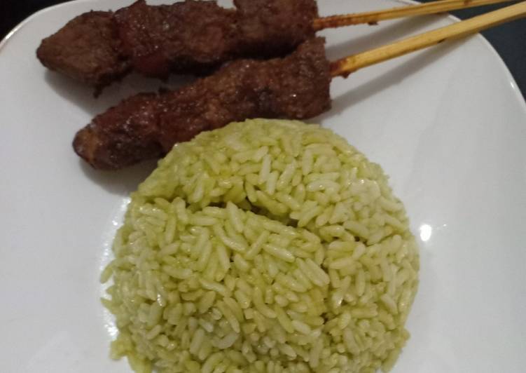 Resep Green Rice Umami Anti Gagal