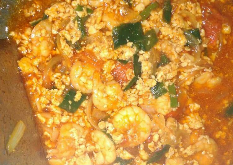 Langkah Mudah untuk Menyiapkan Udang pedas asam manis Anti Gagal