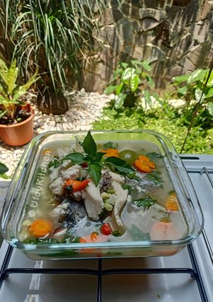 Foto resep 022. Sop Gurame Suegeeeer No Minyak