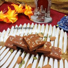 A picture of Chocolate Burfi.