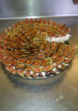 Una foto de Tarta de higos