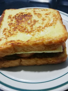 Una foto de Sándwich a la francesa en Sartén