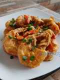 Udang Crispy Saus Telur Asin