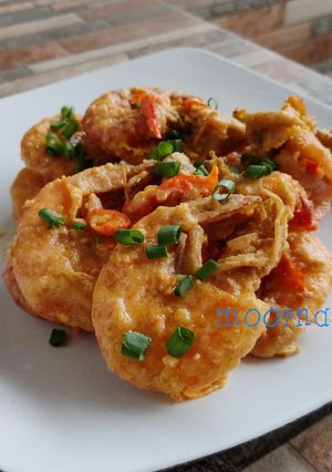 Foto resep Udang Crispy Saus Telur Asin