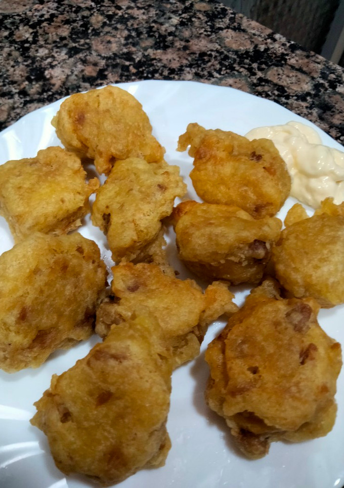 Una foto de Buñuelos de atún