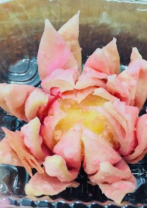 Hình của món Bánh hoa sen ngàn lớp.