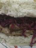 Sándwich de cerdo a la chapa