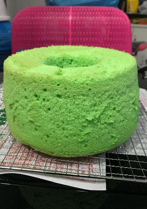 Foto resep Pandan Angel Food Cake 20cm