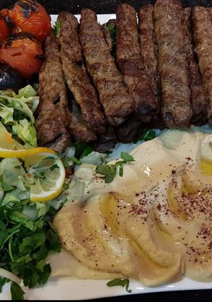 صورة لوصفة كباب مشوي عالطريقة السورية🍡🍡🍢🍢