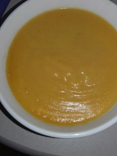 Una foto de Puré de zanahoria