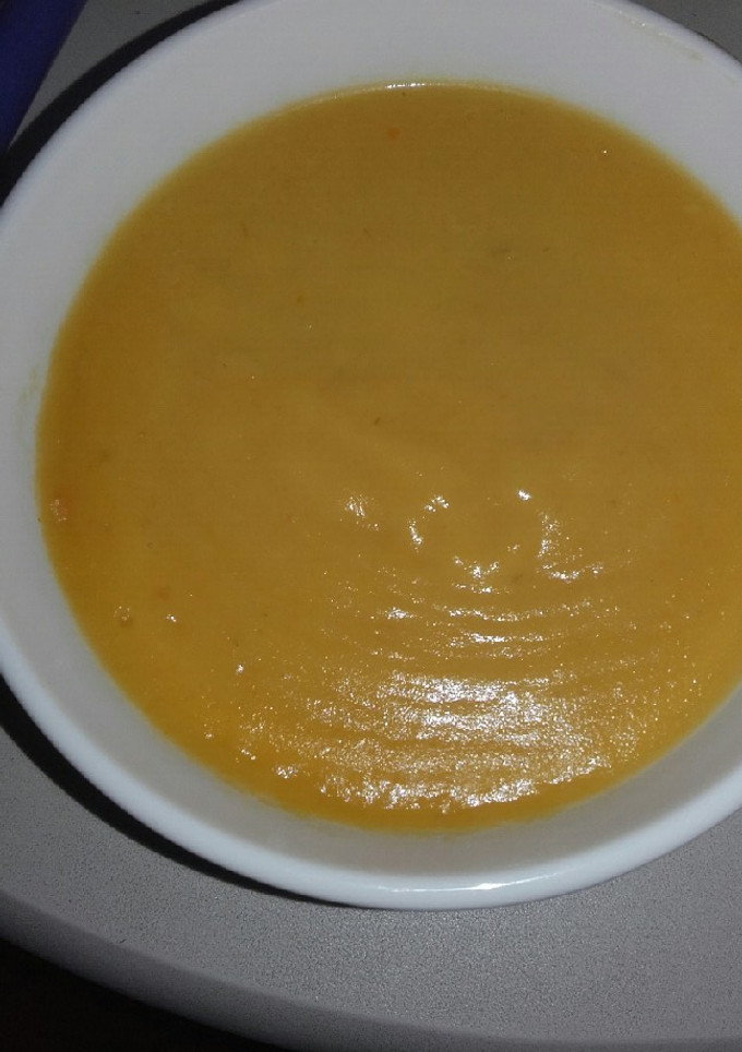 Una foto de Puré de zanahoria