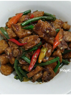 Foto resep Oseng Tempe Kacang Panjang