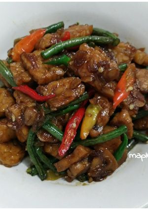 Foto resep Oseng Tempe Kacang Panjang