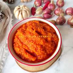 A picture of Bumbu Dasar Merah.