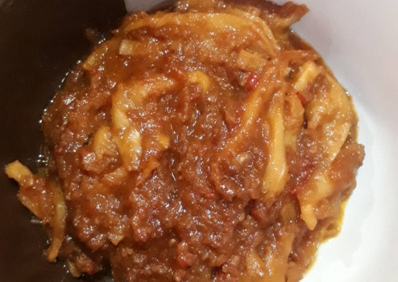 Jamur tiram bumbu sate