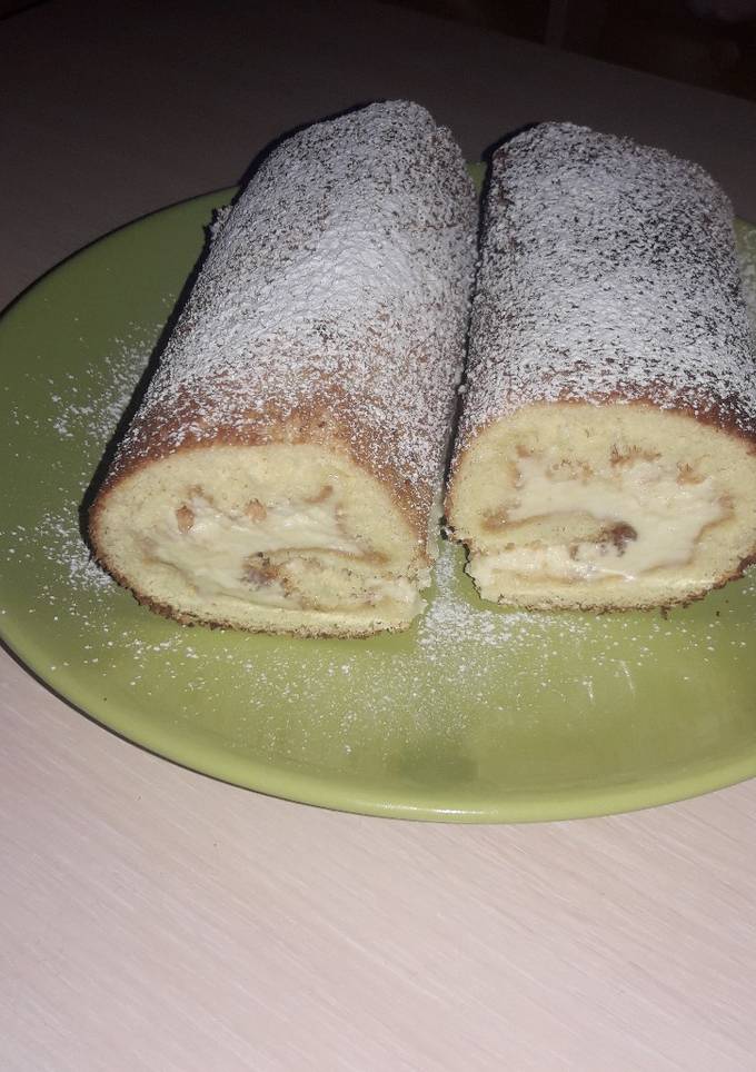 Бисквитний рулетик