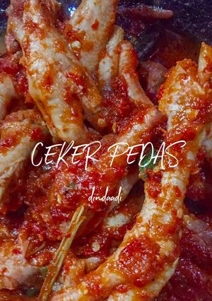 Foto resep Ceker Balado Pedas