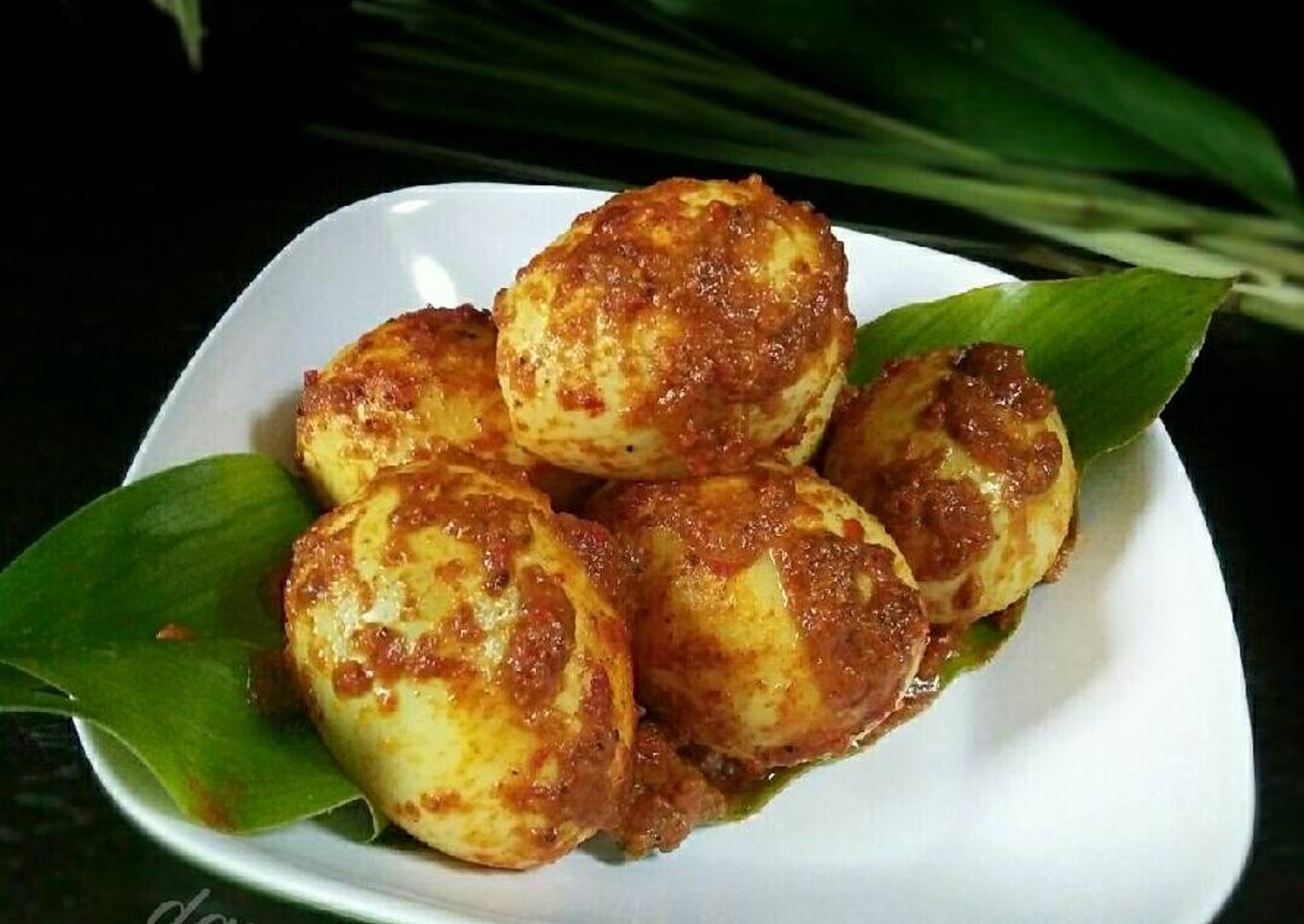 Cara Gampang Menyiapkan RENDANG TELUR (#pr_masakanbersantan) Anti Gagal