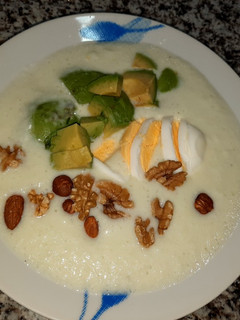 Una foto de Crema de pepino